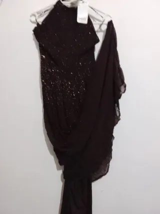 Vestido fiesta espalda descubierta