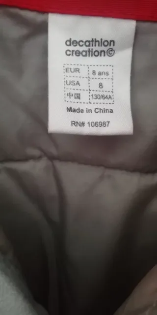 2 Tute da sci per bambini, T/8 entrambi