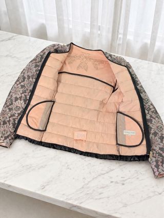 Giacca Patrizia Pepe pizzo rosa/grigio tg 42 IT