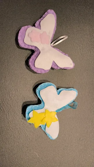 Decorazioni farfalla fatte a mano