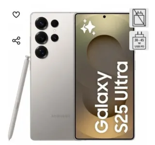 Samsung S25 Ultra Gris Titanio 12/256GB