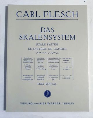 Metodo per violino Carl Flesch - Das Skalensystem