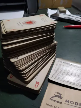 Carte da gioco Canasta Modiani 162 carte