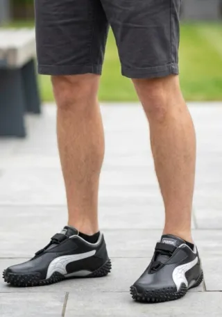 Zapatilla Puma Mostro A$AP Rocky Negra Plata Piel.