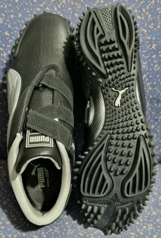 Zapatilla Puma Mostro A$AP Rocky Negra Plata Piel.