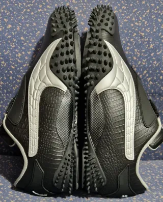 Zapatilla Puma Mostro A$AP Rocky Negra Plata Piel.