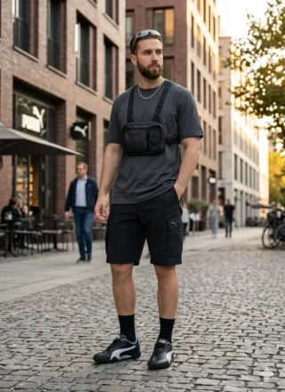 Zapatilla Puma Mostro A$AP Rocky Negra Plata Piel.