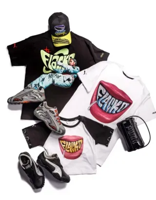 Zapatilla Puma Mostro A$AP Rocky Negra Plata Piel.