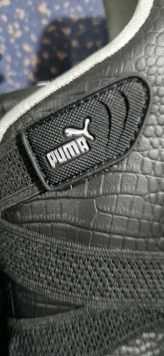 Zapatilla Puma Mostro A$AP Rocky Negra Plata Piel.