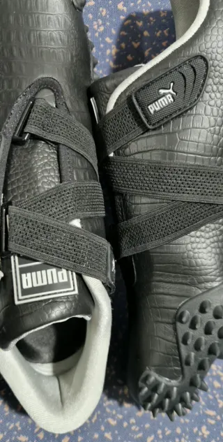 Zapatilla Puma Mostro A$AP Rocky Negra Plata Piel.