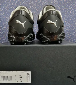 Zapatilla Puma Mostro A$AP Rocky Negra Plata Piel.