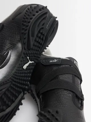 Zapatilla Puma Mostro A$AP Rocky Negra Plata Piel.