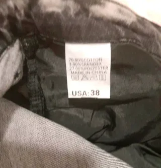 Jeans corti uomo taglia 52