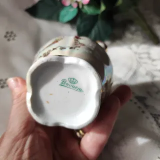 Lattiera Bavaria vintage cigni