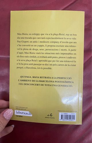 Llibre Qui paga, mana Xavier Moret