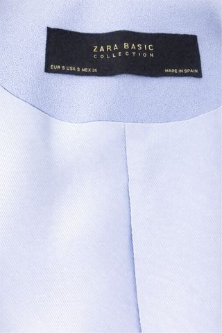 Soprabito / Spolverino azzurro polvere   Tg40 IT