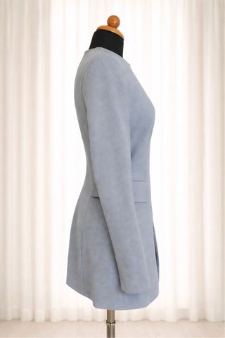 Soprabito / Spolverino azzurro polvere   Tg40 IT