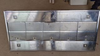 Campana extractora de acero inoxidable + horno.