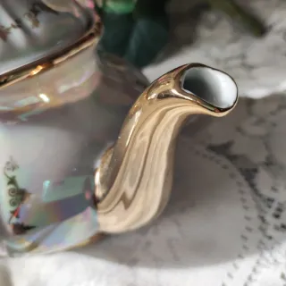 Teiera vintage Bavaria cigni