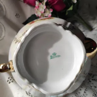 Teiera vintage Bavaria cigni