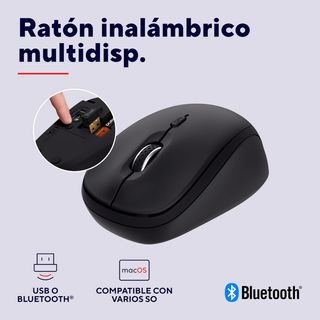 Trust Yuki Ratón Inalámbrico Silencioso Bluetooth