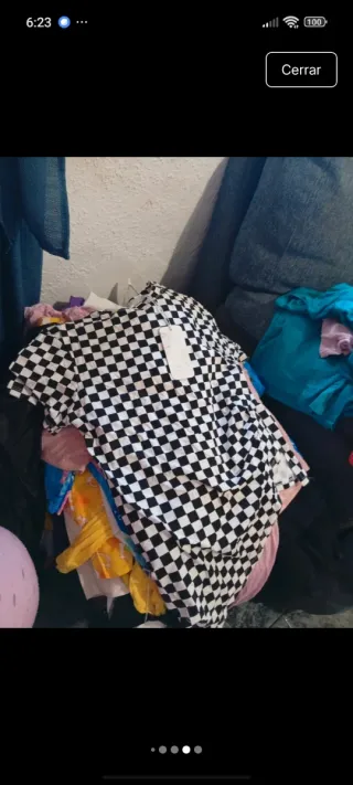 Caja Ropa Mujer Talla Única  65 piezas de ropa