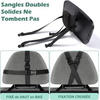 Vinabo Espejo Coche Bebé Asiento Trasero, Espejo B