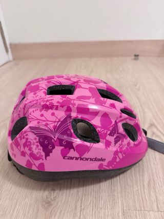 Casco bici ragazza rosa Cannondale XS