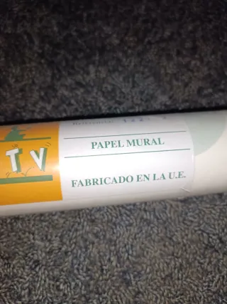 5 Rotoli Carta da Parati VTV Dischi Lunari Blu