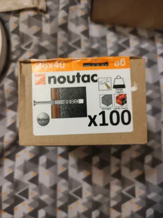 Tacos Noutac Ø6x40 mm para Hormigón x100