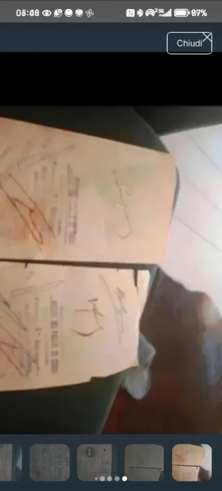 Due cambiali Cassa Operaia Agricola 1926