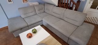 Sofá chaise longe, cama, mueble de salón