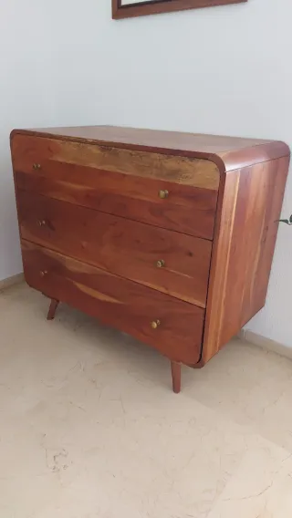 Cómoda Tony madera acacia Maisons du Monde mid cen