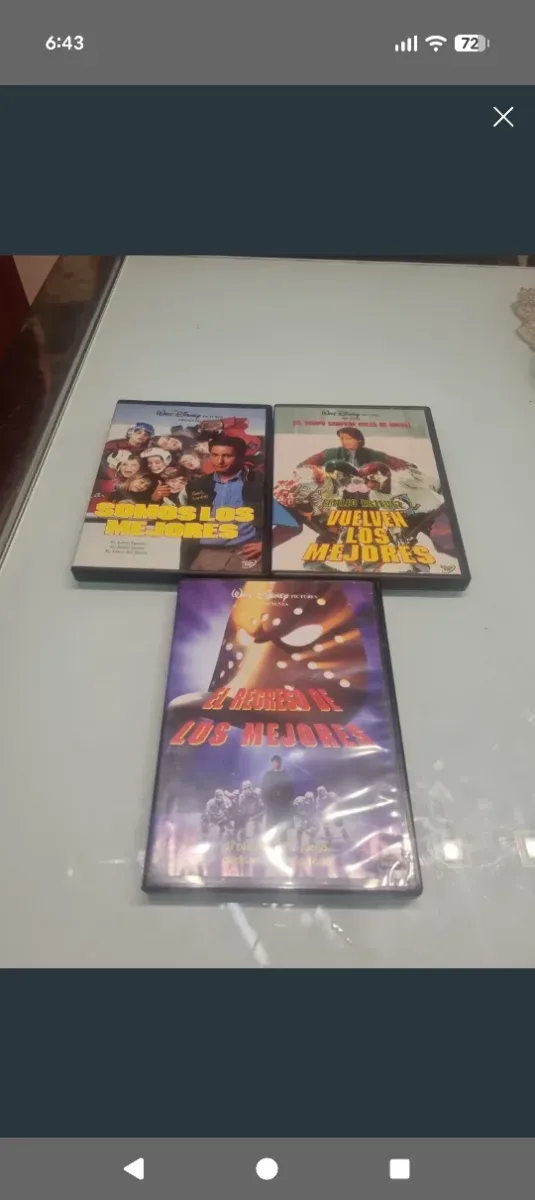 Trilogía Patos Disney DVD