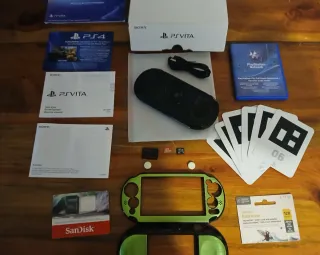 PS Vita Slim 2000 Verde + MicroSD 128 GB