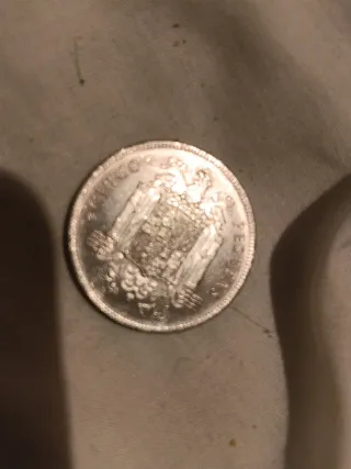 Moneda 5 Ptas Francisco Franco 1949