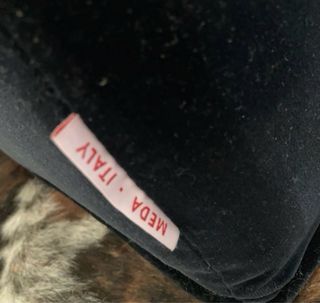 Puff Flexform Azul Terciopelo