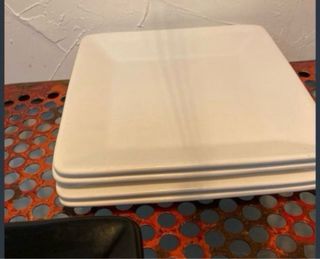 15 Piezas Vajilla Zara Home Negra y Blanca