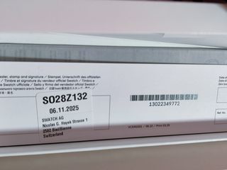 Swatch Milano Cortina 2026 Edizione Speciale