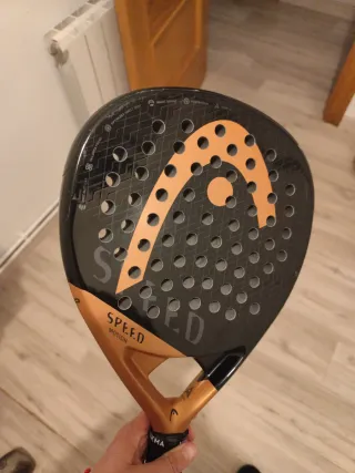 Pala Pádel Head Speed Motion Negra/Naranja