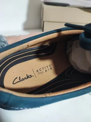 Clarks Nature 5 Lo Derbies Nobuk T 44.5 Ancho H