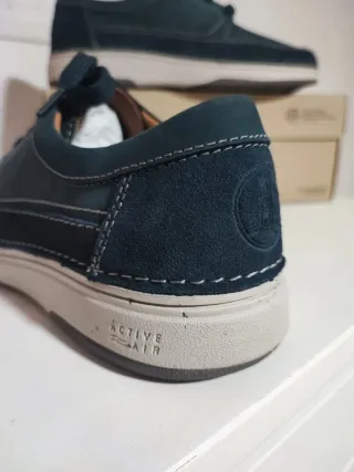 Clarks Nature 5 Lo Derbies Nobuk T 44.5 Ancho H