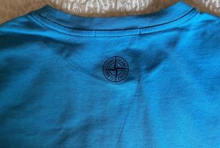 T-shirt Stone Island Blu