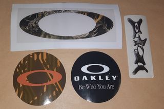 Set Sticker Oakley Nuovi – 4 Pezzi Original