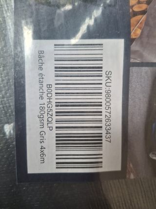 VOUNOT Lona Impermeable Exterior 4x6m