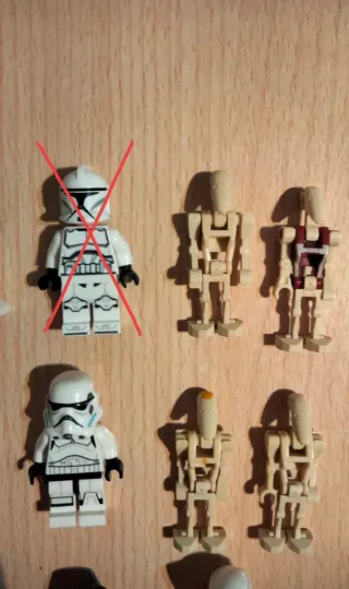 Lote 15 figuras LEGO Star Wars