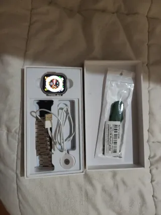 Smartwatch Microwear Multicolor y Naranja