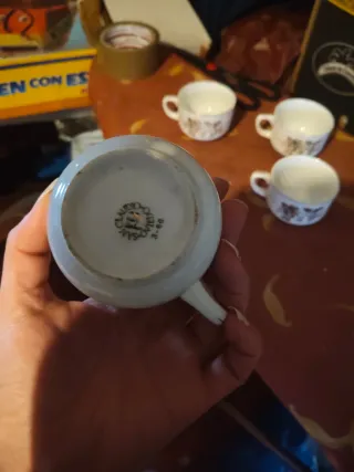 Lote 6 Tazas San Claudio