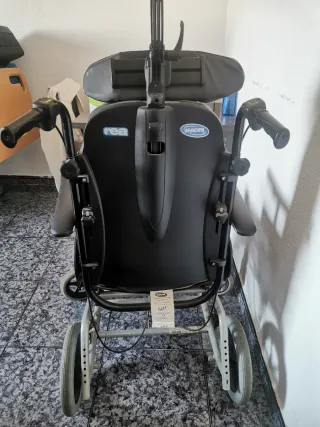 Silla de ruedas acolchada
