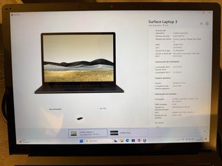 Portatil Microsoft Surface Laptop 3 i5 8GB 256GB